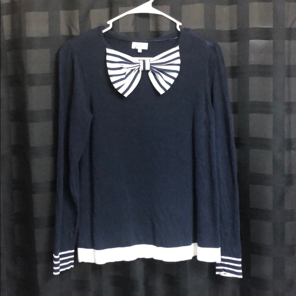 Navy crown & ivy sweater